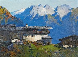 Hof Im Gebirge by Oskar Mulley
