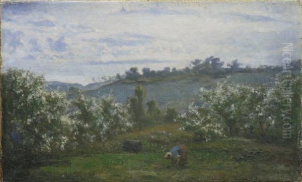 Femme A La Cueillette - view 1