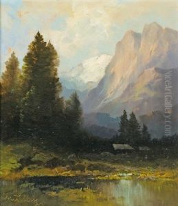 See- Und Berglandschaft See- Und Berglandschaft