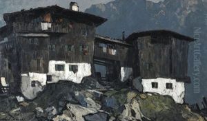 Bergbauernhof. Rustem