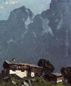 Haus Im Gebirge by Oskar Mulley