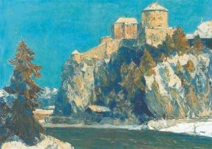 Die Burg Mariastein Am Angerberg Bei Kufstein