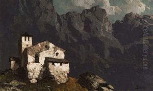 Kapelle Im Hochgebirge Bei Kufstein