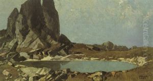 Bergsee by Oskar Mulley