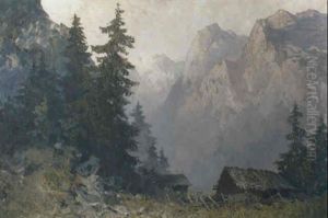 Heustadel Im Hochgebirgstal