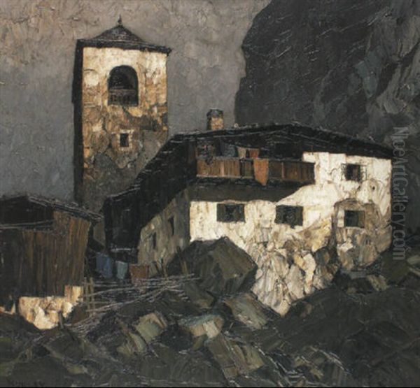 Bergkirche Mit Bauernhof - view 1