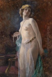 Schleiertanz (isadora Duncan) by Adolf Muellner