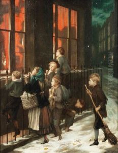 Sounds Of Revelry by Augustus Edwin Mulready