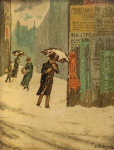 A Bit Of Kennington by Augustus Edwin Mulready