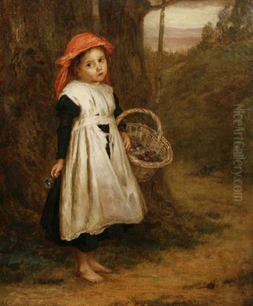 A Little Violet Seller - view 1