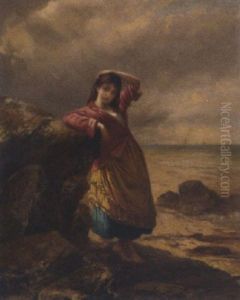 The Fisherman's Daughter by Augustus Edwin Mulready