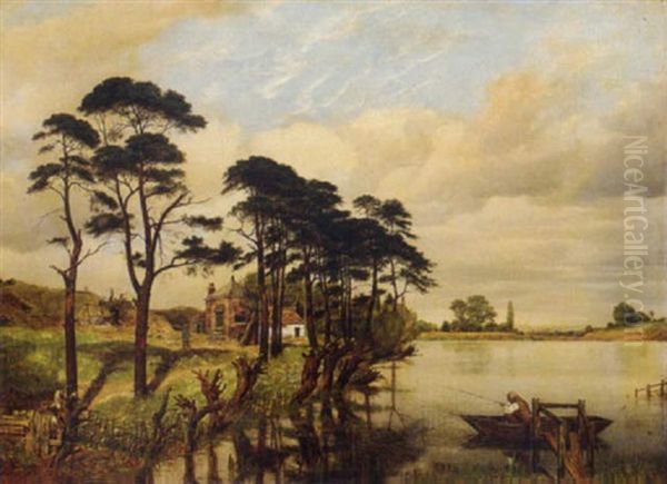 Highgate Ponds, London - view 1