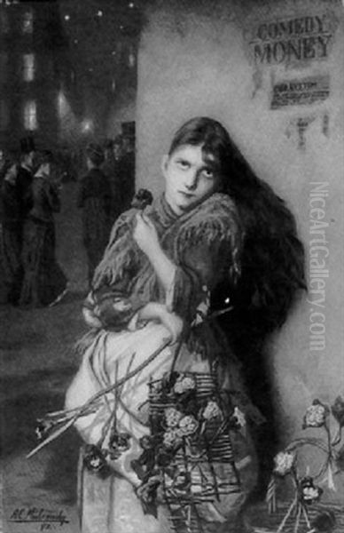 A Flower Seller - view 1