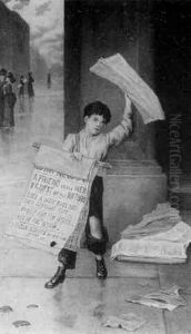 A London News Boy A London News Boy
