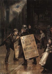 Much Ado About Nothing by Augustus Edwin Mulready