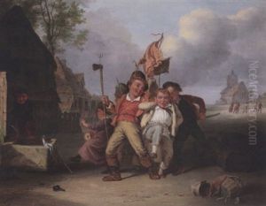 The Press Gang by William Mulready