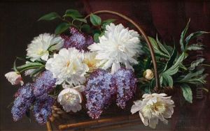 Blomsterstilleben Med Syrener by Emma Mulvad