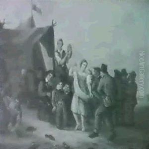 Dancing A Jig by John George Mulvany
