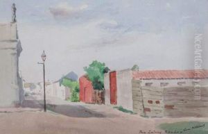 Bresil, Rua Lalony A Rio Grande Do Sul by Louis Victor Marie Billiard