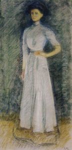 Marta Sandal by Edvard Munch