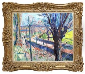 Vardag Pa Jeloya by Edvard Munch