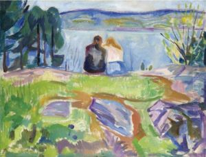 Springtime by Edvard Munch