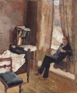 Peter Andreas Leser (peter Andreas Reading) by Edvard Munch
