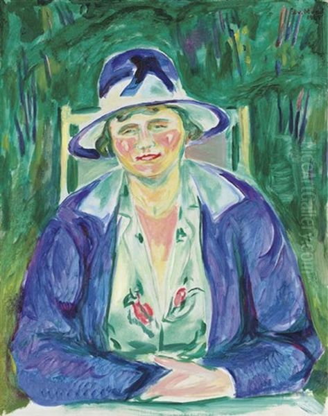 Portrait Of Mrs Maria Agatha Hudtwalcker (nee Meier) - view 1