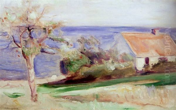 Morton Dammen's House, Near Asgardstrand - view 1