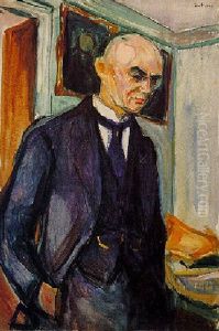 Portrait Of Lucien Dedichen by Edvard Munch