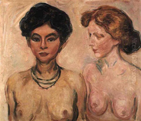 Doppelportrait (blond Und Schwarz) - view 1