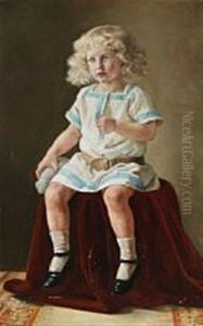 Portrait Of Alf Henningsen Three Years Old Portrait Of Alf Henningsen Three Years Old