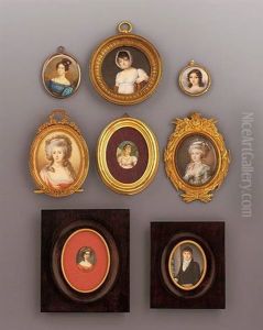 Brustbild Der Josephine Beauharnais (?) Im Habit Des Empire Brustbild Der Josephine Beauharnais (?) Im Habit Des Empire