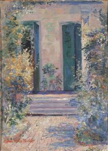 View Of A Doorway by Anne Wells Munger