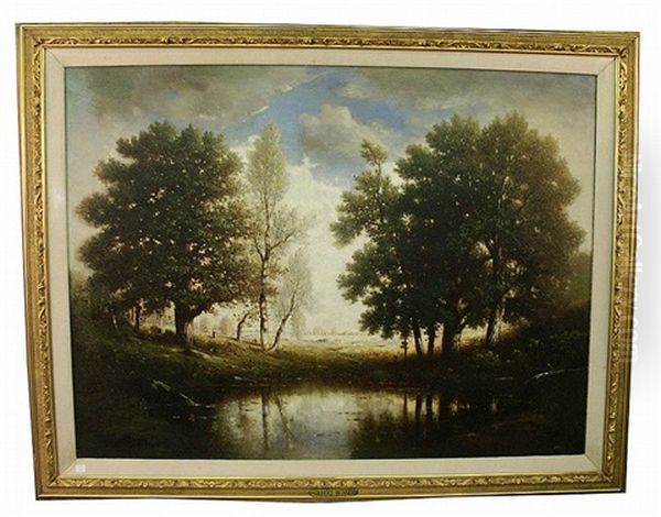Landscape With Pond - view 1