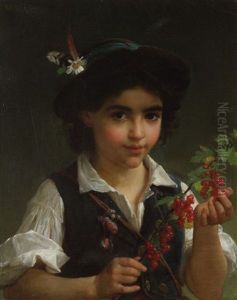 Portrat Einer Sitzenden Jungen Frau Im Trachtenkleid Portrat Einer Sitzenden Jungen Frau Im Trachtenkleid