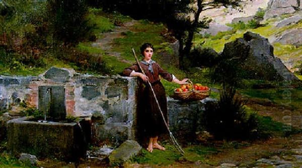 The Apple Seller - view 1