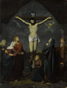 Es Ist Vollbracht by Mihaly Munkacsy