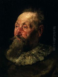 Etude D'homme Barbu A La Fraise Etude D'homme Barbu A La Fraise