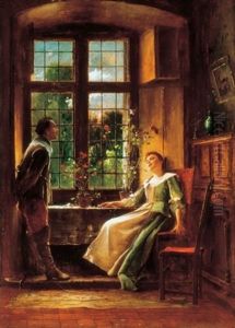 Tarsalgas (in Conversation) by Mihaly Munkacsy