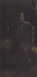 Reichtum Und Einsamkeit by Mihaly Munkacsy