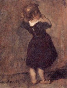 Young Girl by Mihaly Munkacsy
