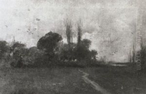 Landscape With Trees by George Frederik Munn