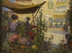 The Flower Seller by John Munnoch