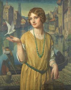 The Bird Of Time Has But A Little Way To Fly - And Lo! The Bird Is On The Wing by John Bernard Munns