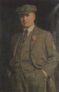 Portrait Of A Gentleman In A Flat Cap Portrait Of A Gentleman In A Flat Cap