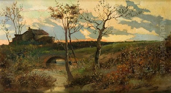 Paisaje Con Puente - view 1
