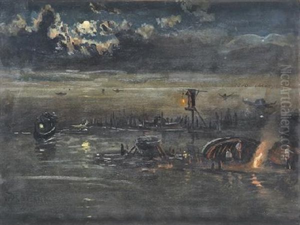 Marina Nocturna, Venecia - view 1