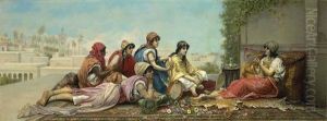 Storytelling In The Harem by Antonio Munoz Degrain