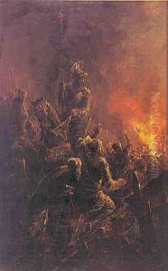 Escana De Batalla by Antonio Munoz Degrain